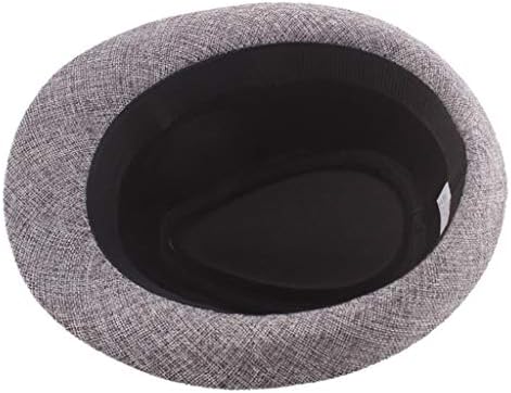 Chapéu de moda respirável chapéus de beisebol masculino de beisebol Curlystraw chapéu de jazz chapéu de jazz