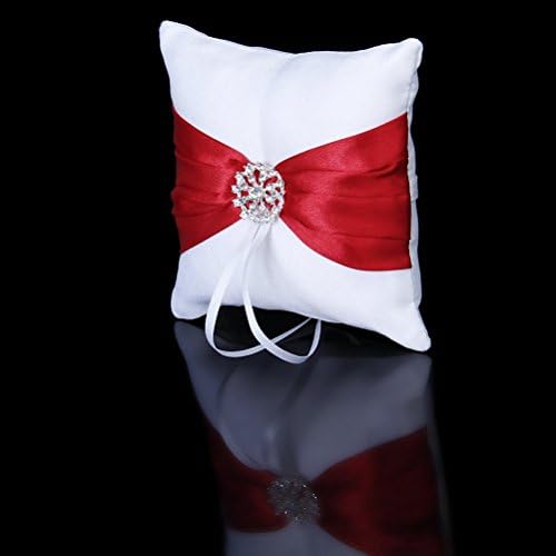 Oulii 10 * 10cm Branco Braço Vermelho Caseiro Pillow Bolô Polhop Pillow Cushion