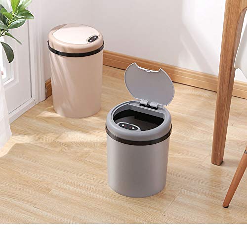 Wenlii novo sensor inteligente lixo lata home sala criativa sala de cozinha banheiro de quarto com capa lixo