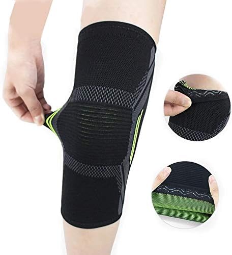 Ccbuy 1 par de joelho suporta protetor de joelho protetor esporte kneepad fitness brigas de ciclismo de alta academia elástica joelheira de ginástica