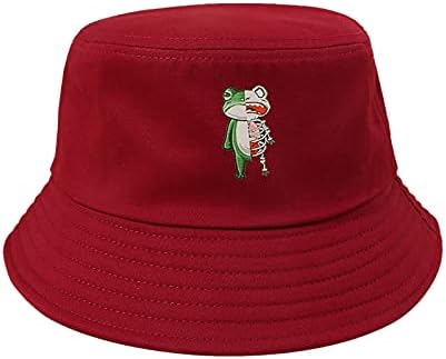 Bio Visor Hat Cap Tom Feminino Bordado Bordado Fischerman's Hap chapéu Capinho de beisebol Hip Sun Caps Dobra