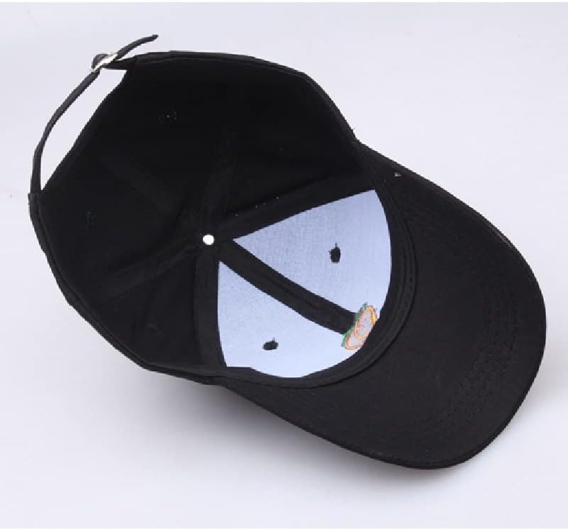 N/A Dadd Hat Hat Leisure Cap bordado de frutas de frutas Hat de pêssego Cap de beisebol feminino Hip Hip Hop Baseball Chapé