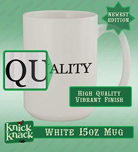 Presentes Knick Knack, é claro que estou certo! Eu sou um Leo-Miza! - Caneca de café cerâmica de 15 onças, branco