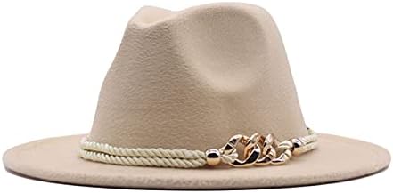 Chapéus largos de aba para homens fedora cowgirl cowgirls tampas planas chaps fedora chapéus chapéus chapéus faux elegantes para cabelos táticos para cabelos naturais