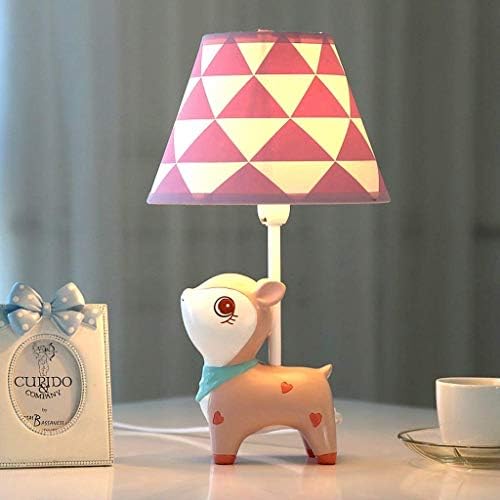 Yuanflq Luzes noturnas diminuídas para crianças, lâmpada de mesa de animal lâmpadas de cabeceira feita à mão Imaginação inspiradora com tecido inodorless sem barulho de abajur para crianças quarto, resistente, sala de berçário