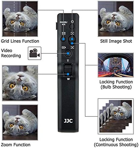 Video Remote Control Tripod for Sony FDR-AX53 AX43 AX33 AX100 AX700 HDR-CX405 CX455 CX440 CX675 Camcorder Handycam RX10M4 RX10M3 RX10M2 RX100M7 RX100M6 HX99 HX90V HX80 HX60V HX50V HX400V HX300 Camera