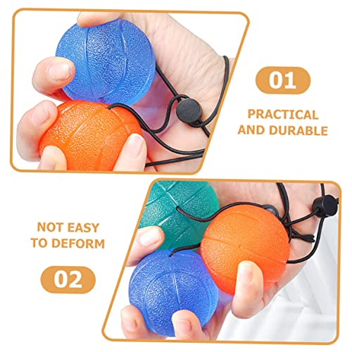 Hemoton 2pcs Gadgets de bola de alcance manual TPE MASSAGA