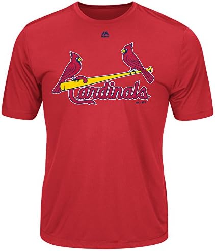 Majestic St. Louis Cardinals Wicking Youth/Adult Licenciado Réplica Jersey Tee
