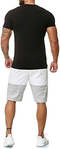Xxvr shorts de praia masculinos de banheira com malha de malha trajes masculinos shorts de verão masculino conjunto para homens de verão de 2 peças de 2 peças de fita cool hippie camisas de manga curta e conjuntos de calças curtas
