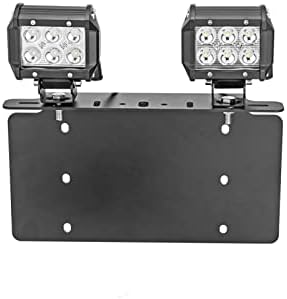 Dasen compatível com 3 ”6 7 12 17 20 LED Light Bar Bar American Standard 6x12in Placa da placa frontal Placa