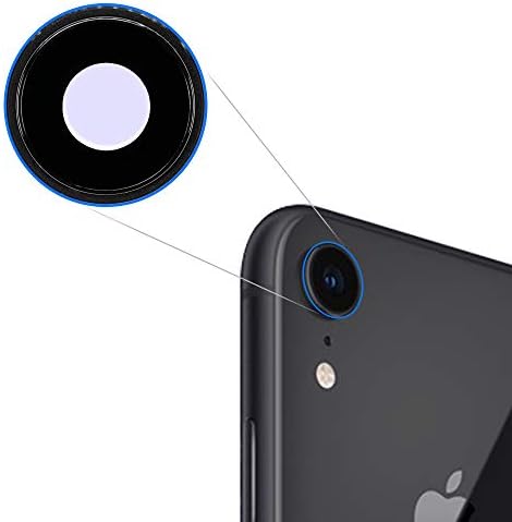 MMOBIEL traseira traseira da câmera de vidro de vidro Substituição compatível com iPhone X - 5,8 polegadas - 2017 - incl. Adesivo de dupla face, pinça e pano - cinza