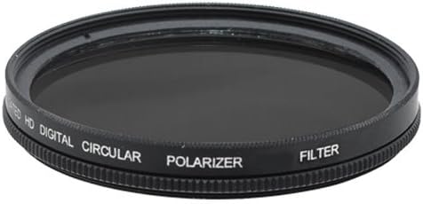 Filtro polarizado de alta resolução de 58 mm da série Pro de 58mm para Olympus 70-300mm f/4-5.6 Zuiko Ed Lente Zoom, Olympus 40-150mm f/4-5.6 Zuiko Ed Lente Zoom, Olympus 14-42mm F/3,5-5.6 Zuiko ed. Lentes de zoom
