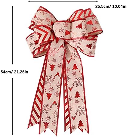 Perto da camada dupla de camada dupla arestão de Natal decoração de decoração de enfeites de natal ornamentos de natal
