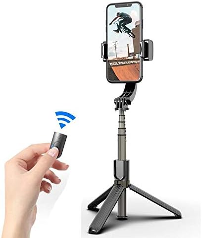 Suporte de ondas de caixa e montagem compatível com OnePlus 10T CPH2417 - Selfiepod Gimbal, Selfie Stick Extendível Video Gimbal Estabilizador para OnePlus 10T CPH2417 - Jet Black