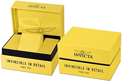 Invicta Men's Specialty Chronógrafo Dial texturizada Relógio de aço inoxidável