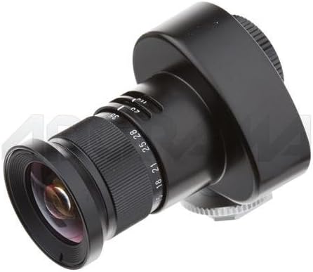 Voigtlander 15mm - 35mm Zoom Finder para micro 4/3, com anel de trava de sapato, preto