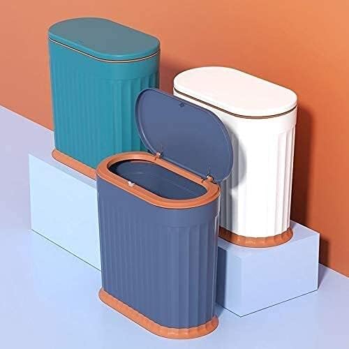 WXXGY lixo de recipiente de lixo pode lixo de lixo cesto de lixo de lixo para casa de cozinha lixo de banheira/roxo