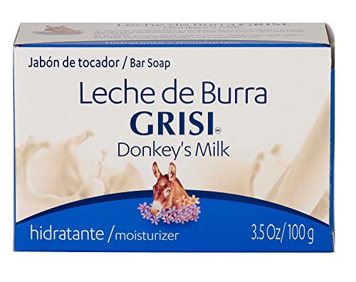 Sabão de leite de burro de burro, limpeza e sabão hidratante com leite de burro, ideal para suavizar a pele,