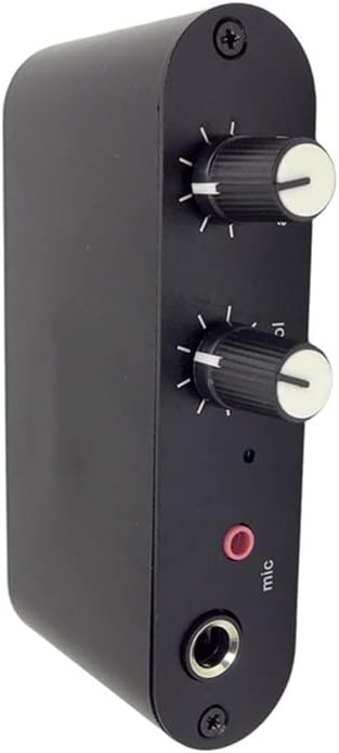 GXBPY 3,5 mm Microfone amplificador Microfone de fone de ouvido amplificador Music Audio Audio Pré -amplificador Placa de mistura