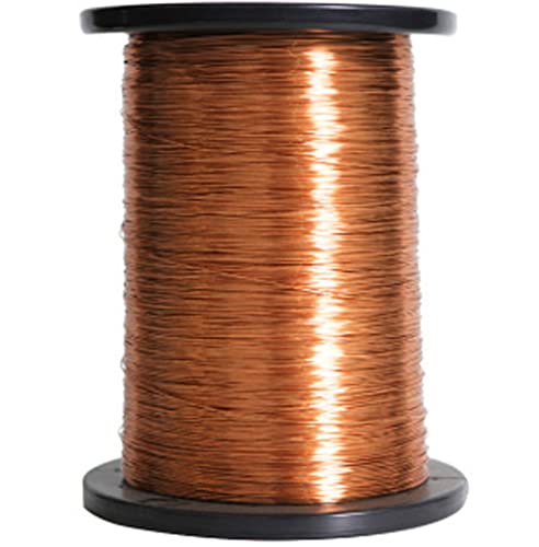 Cordão de fio de fios esmaltados de cobre Awg 22 bitola 1 kg Spool 1000 gramas