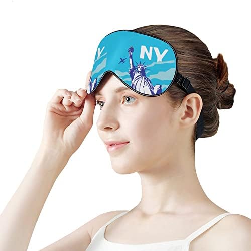 New York City Sleep Máscara Durável Catelas Máscara máscara para os olhos com cinta ajustável para homens
