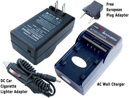 Kit de carregador de bateria de carro de parede AC ITEKIRO para PENTAX K-BC7U + ITEKIRO 10 em 1 Cabo de carregamento USB