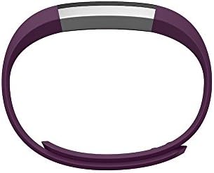 Fitbit Alta Fitness Tracker, Silver/Plum, Pequeno