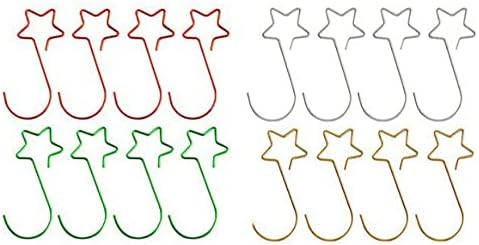 Ganchos de ornamento de Natal em forma de 20pcs em forma S