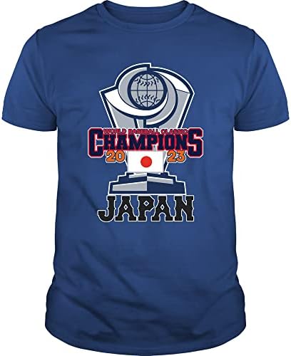 Japan Baseball World Champions Baseball Classic 2023 T-shirt time de beisebol do Japão 2023
