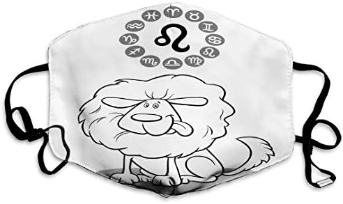 Xunulyn bocal capas laváveis ​​e reutilizáveis ​​decoração para adultos desenho animado cão engraçado como leo zodiac signo de desenho animado como leo zodiac signo de decoração de moda