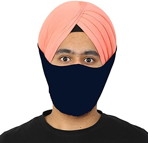 A máscara de algodão turbante reutilizável para face e barba - pacote de 3 por Índio colecionável