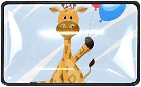 Giraffe de desenho animado com balloon-01 gaveta puxar o conjunto de 4 para armários de cômodos guarda-roupa
