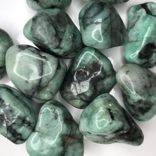Emerald caiu - pedra de cura - cura de cristal 15-25mm 1pc