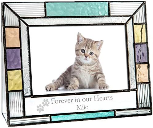 Memorial de imagem personalizado Memorial de animais de estimação ou amante de cães 4x6 moldura gravada