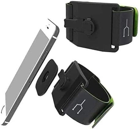 Navitech Black Mobile Phone à prova d'água Cinturão de cintura - compatível com o smartphone A54 5G 5G