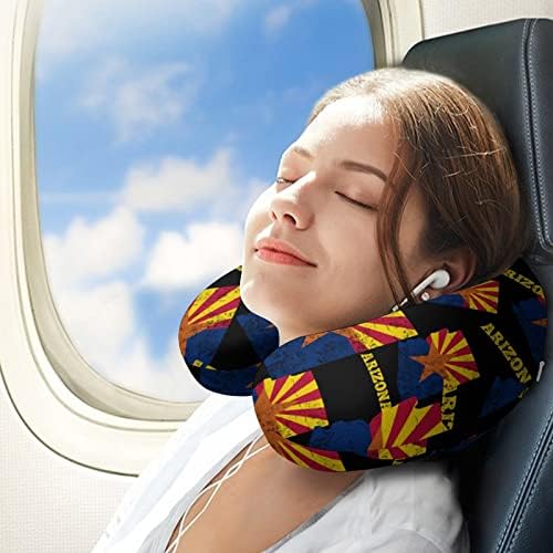 Arizona Travel Pesh Neck Pillow U Shape para o apoio de espuma de memória de suporte da cabeça e pesco