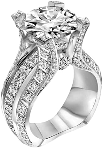 Anel de coração oco, meninos, geometria em forma de grande stromestone anel de diamante anel de roda de diamante shinestone geometria elegante