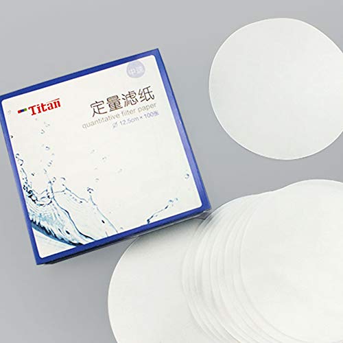 Círculos de papel de filtro quantitativo de Adamas-beta, 7cm de diâmetro, pacote de velocidade média de