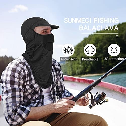 Sunmeci Balaclava Protection Protection Brim Brod