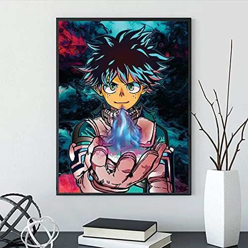 DIY 5D Diamond Painting Anime By Number Kits Furrimentos completos para adultos, Cross Stitch Crystal Rhinestone Borderyer Pictures Arts Craft for Home Wall Decor Gift.