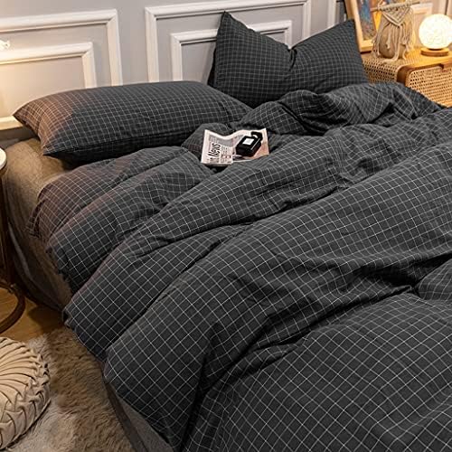 Fksdhdg Brophases de treliça simples Casas de cama em casa Tampa de travesseiro decorativo algodão super macio travesseiro macio color
