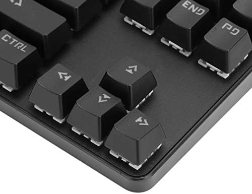 Teclado mecânico do Cylez 87, teclado de jogos de entretenimento USB com fio, acessórios de computador de