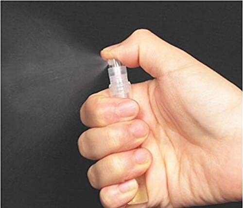 5ml 0,17 oz de perfume de vidro garrafa de spray fino atomizador de névoa vazia Mini Travel Applicador de fragrâncias
