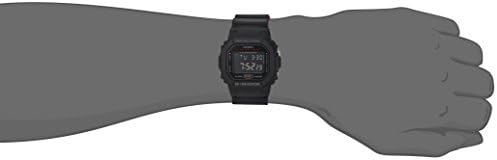 Casio masculino DW-5600HR-1CR G CHOQUE DIVAL DIVERNA Black Watch Black Watch