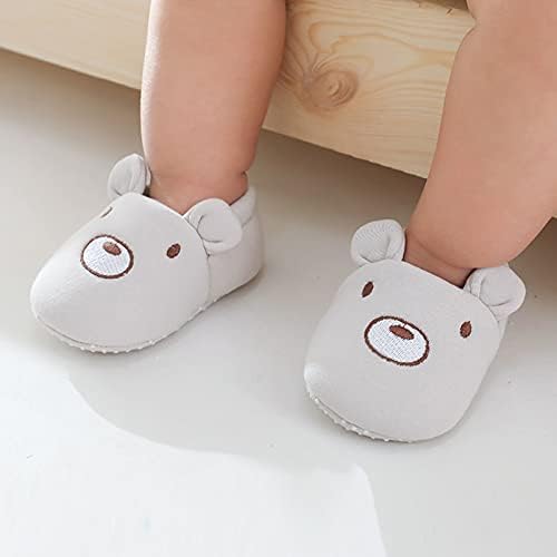 Sandálias de meninas desenho animado sapatos de bebê meninos pré-lenços não deslizantes meias de chão sapatos de bebê botas de inverno