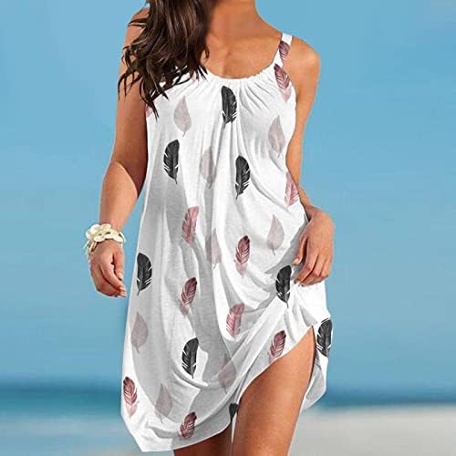 Vestidos de verão para mulheres praia casual, vestidos de verão para mulheres moda moda de verão