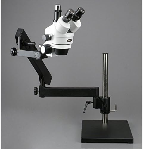 Microscópio de zoom de estéreo trinocular profissional SM-7Ty-FRL, Microscópio de zoom, oculares WH10X,