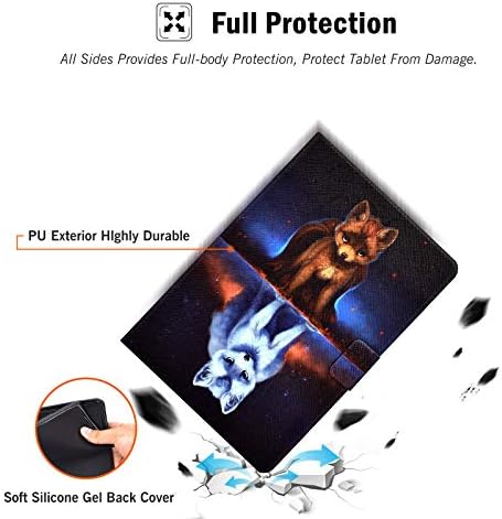 Caso para iPad Pro 11 polegadas 2ª/3ª geração 2021/2020/2018, múltipla ângulo de ângulo de proteção de proteção