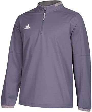 Adidas masculino para adultos Choice 2.0 jaqueta quente 1/4 zip moletom Gray12Ra