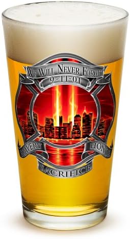 Copos de cerveja? Presentes de bombeiro para homens ou mulheres? Red Tribute High Honor Bombeiro Beer